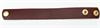 AUM Leather cuff