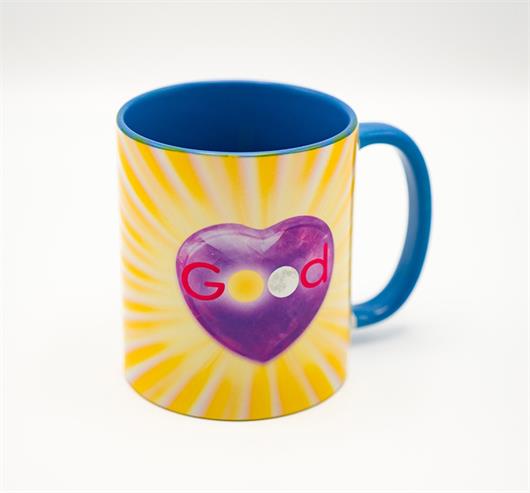 Ceramic Mug with "GOOD" Motif