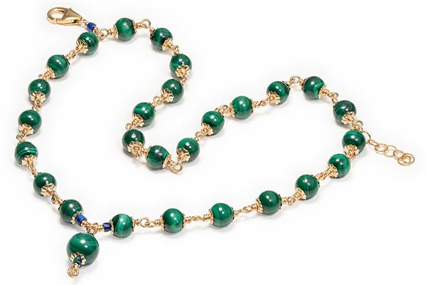 Malachite Wrist Malas