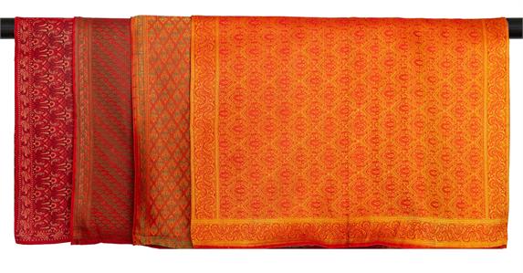 Silk/Viscose Brocade Puja Cloth 22"x 22"