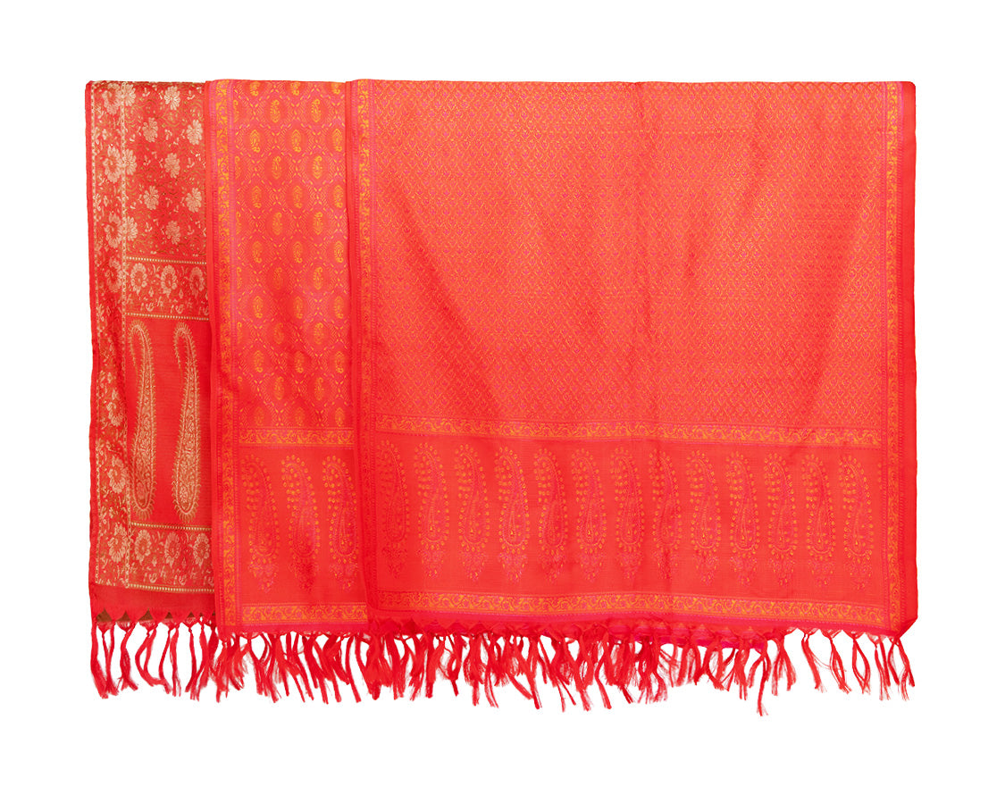 Silk Brocade Puja Cloth 22"x36"
