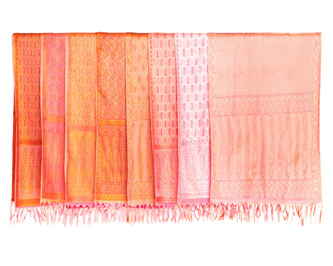 Silk Brocade Puja Cloth 22"x36"