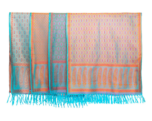 Silk Puja Cloth with Pattern 22"x 72"