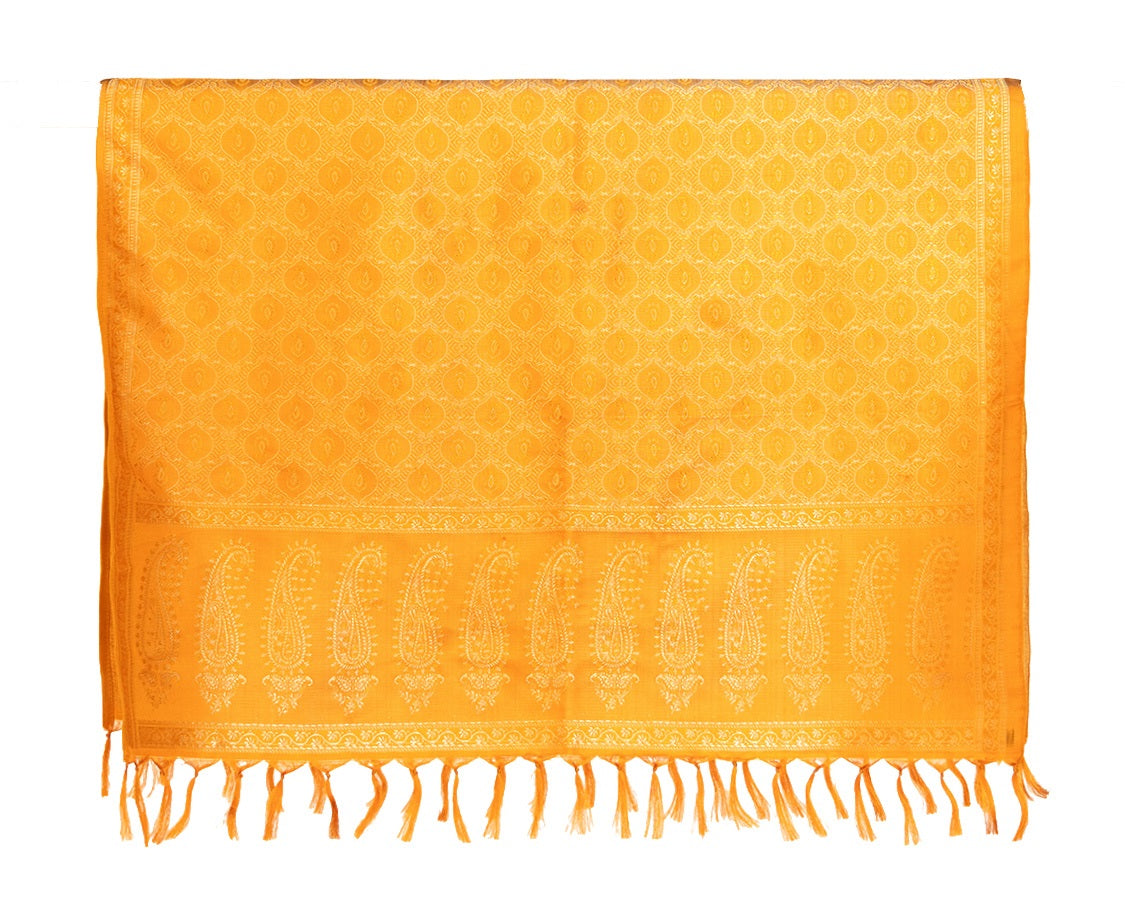 Silk Brocade Puja Cloth 22"x36"
