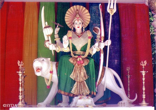 PHOTO Shri Durga at Gurudev Siddha Peeth