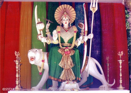 PHOTO Shri Durga at Gurudev Siddha Peeth