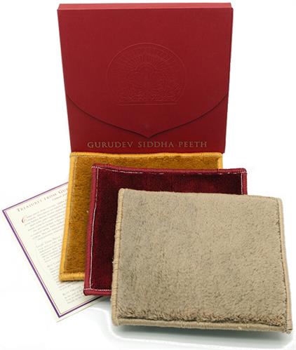 Sacred Carpet Squares from Gurudev Siddha Peeth